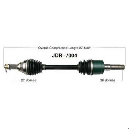 WIDE OPEN OE Replacement CV Axle for GATOR REAR XUV620i/850D 07-10 JDR-7004